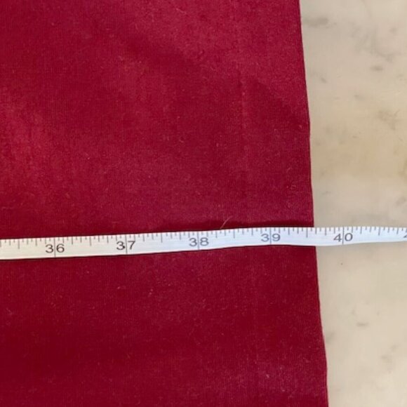 TALBOTS Color Block Sleeveless Knit Sheath Dress Red Coral Maroon - Picture 14 of 15